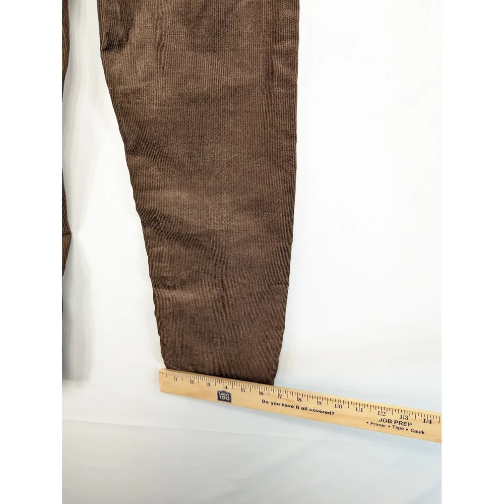 Boys Sears Perma‎ Prest Corduroy Pants Brown Size 10 Regular